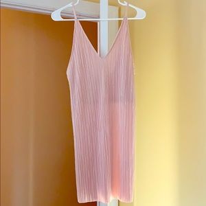 Pleat Swinger Party Dress